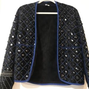 Anthropologie Blank London Embellished Blazer